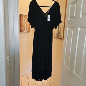 Torrid Black High Low Dress